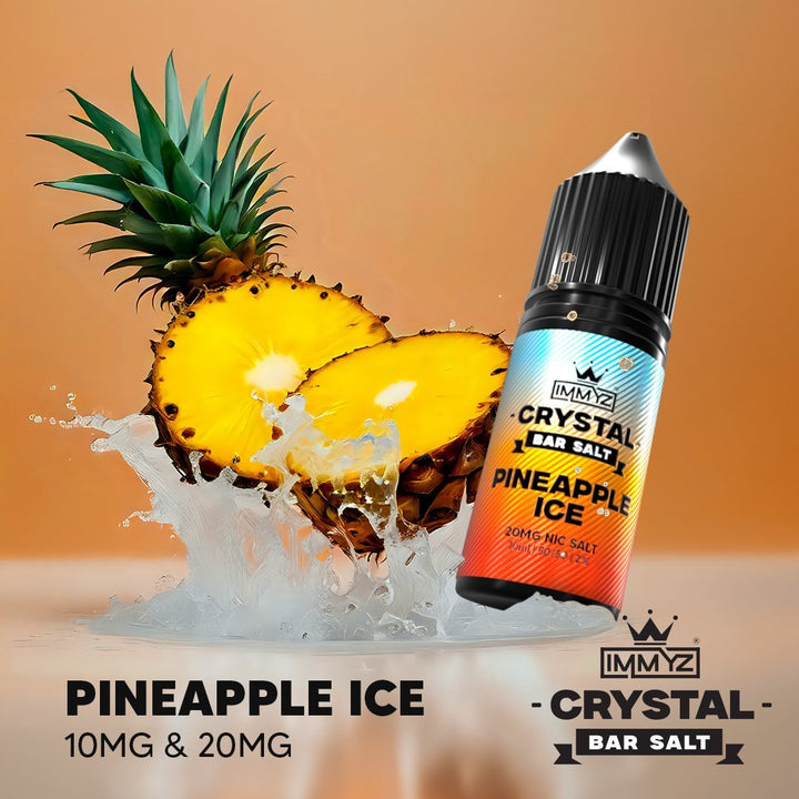 IMMYZ Crystal Bar Nic Salt 10ml E-liquid Pack of 10 - Vapingsupply