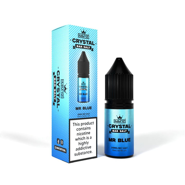 IMMYZ Crystal Bar Nic Salt 10ml E-liquid Pack of 10 - Vapingsupply