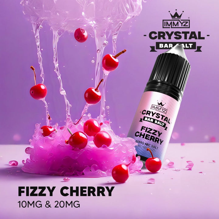 IMMYZ Crystal Bar Nic Salt 10ml E-liquid Pack of 10 - Vapingsupply