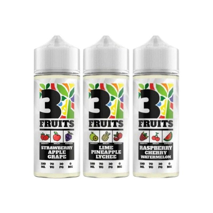 3 Fruits 100ml Shortfill - Vapingsupply