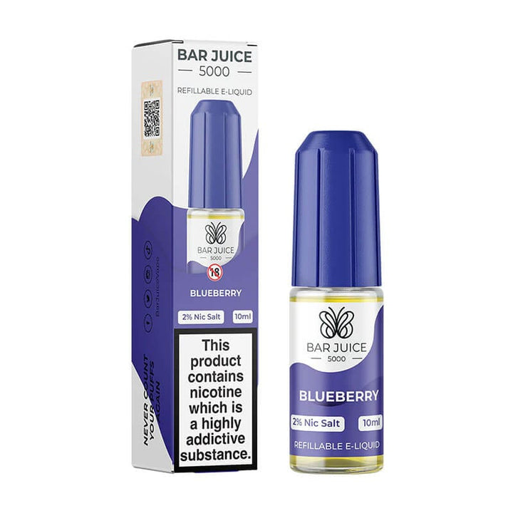 Bar Juice 5000 10ml Nic Salts E-liquids Box of 10 - Vapingsupply