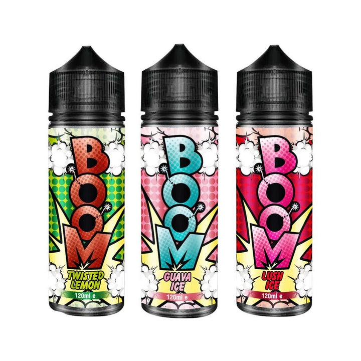 Boom 100ml E-liquids Shortfill - Vapingsupply