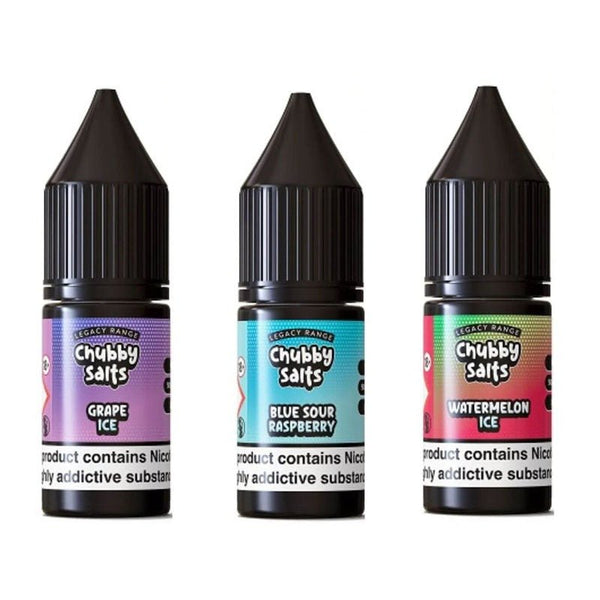 Chubby Salt 10ml E-liquids Nic Salts - Box of 10 - Vapingsupply