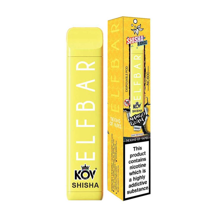 Elf Bar Kov Shisha Disposable Vape Pen - 20mg - Vapingsupply