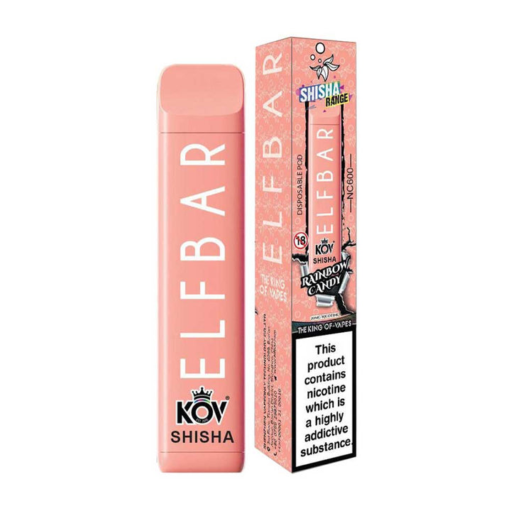 Elf Bar Kov Shisha Disposable Vape Pen - 20mg - Vapingsupply