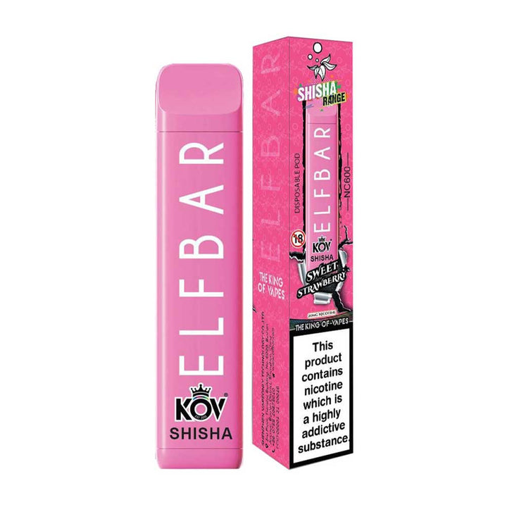 Elf Bar Kov Shisha Disposable Vape Pen - 20mg - Vapingsupply