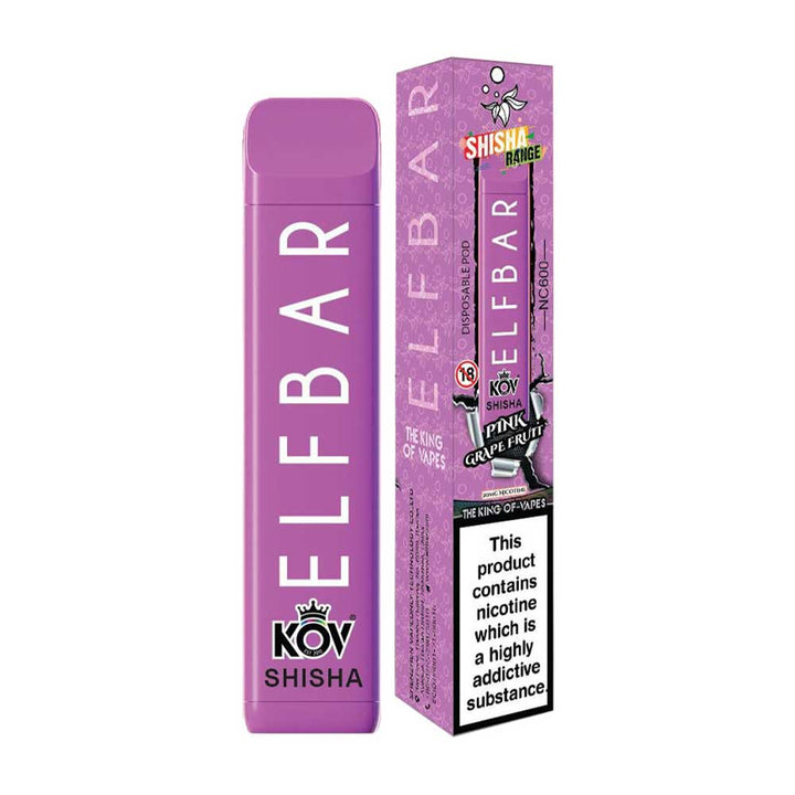 Elf Bar Kov Shisha Disposable Vape Pen - 20mg - Vapingsupply