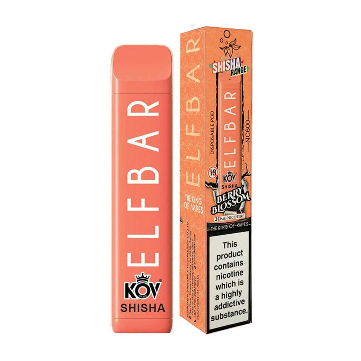 Elf Bar Kov Shisha Disposable Vape Pen - 20mg - Vapingsupply