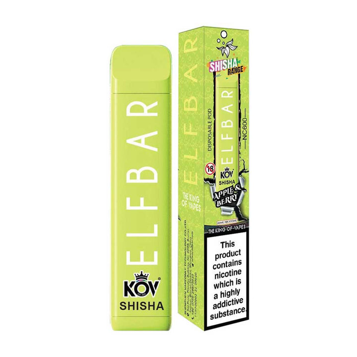 Elf Bar Kov Shisha Disposable Vape Pen - 20mg - Vapingsupply