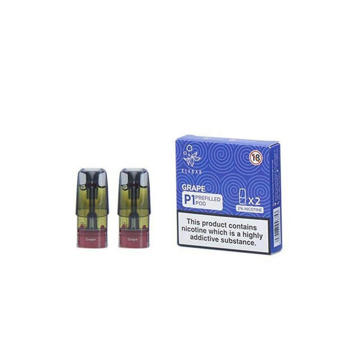 Elf Bar Mte P1 Pre-Filled Disposable Pods Pack Of 2 - Vapingsupply