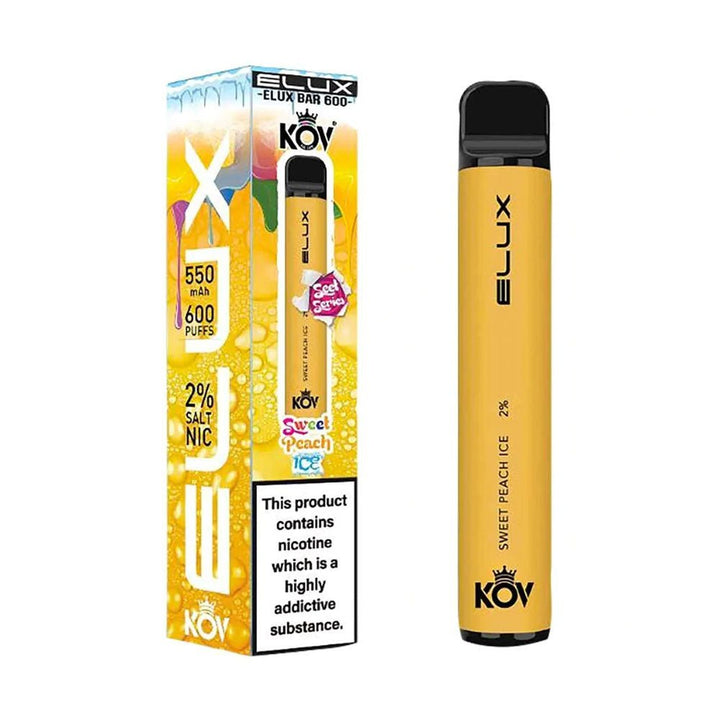 ELUX KOV Lemonade Series Bar 600 Puffs | 10 Pack - Vapingsupply