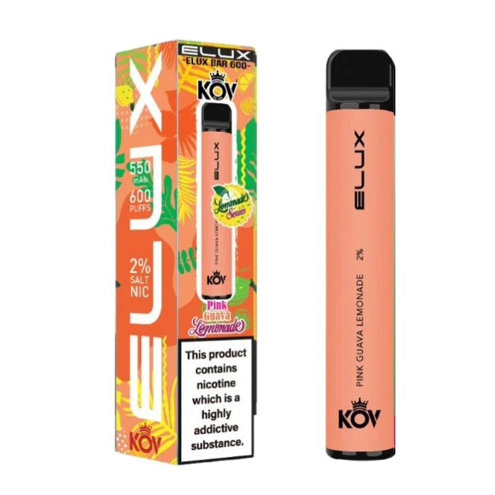 ELUX KOV Lemonade Series Bar 600 Puffs | 10 Pack - Vapingsupply