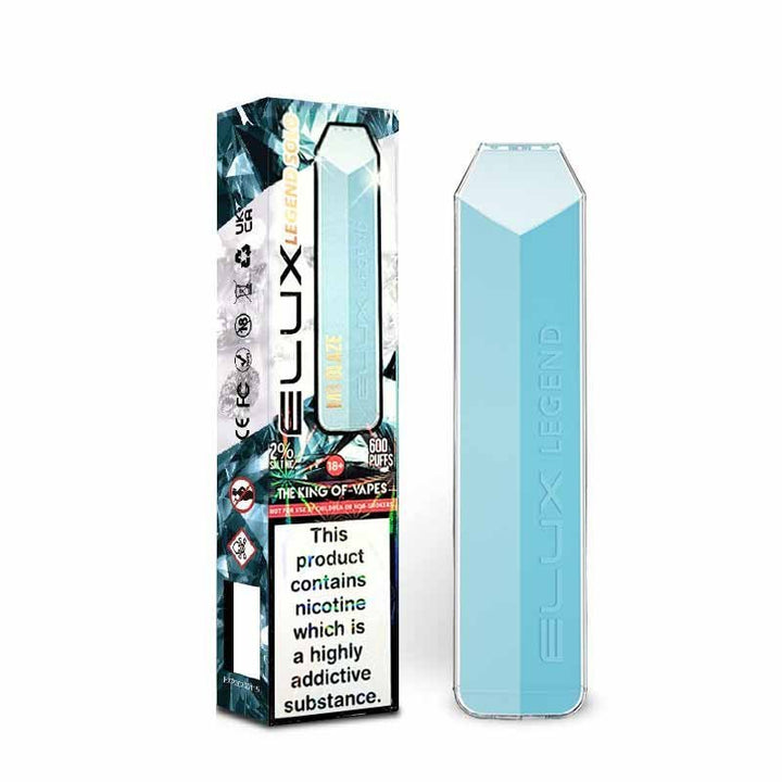 Elux Legend Solo 600 Disposable Vape Pod Box of 10 - Vapingsupply