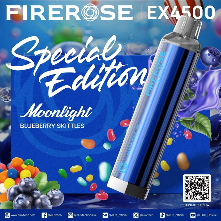 Firerose 4500 Puffs Special Edition Disposable Vape (Box of 10) - Vapingsupply