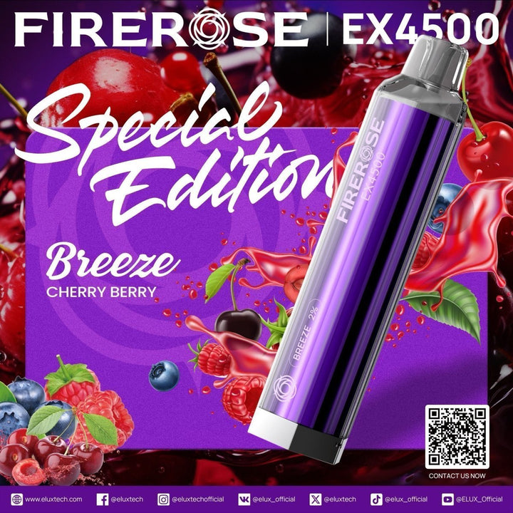 Firerose 4500 Puffs Special Edition Disposable Vape (Box of 10) - Vapingsupply