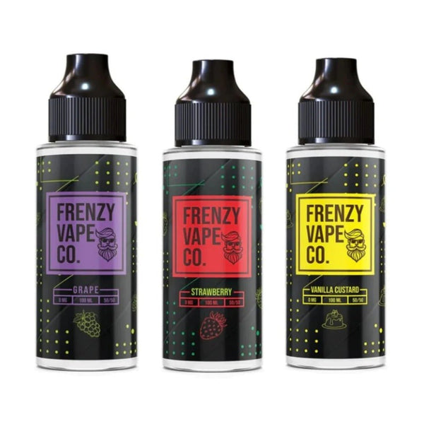 Frenzy Vape Co. 100ml Shortfill E-Liquid - Vapingsupply