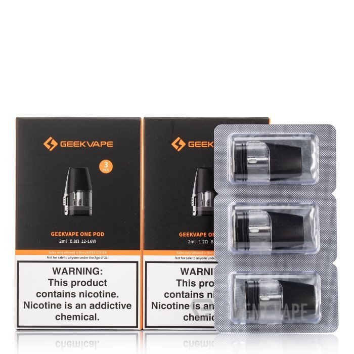 GeekVape Aegis One Pods 2ML-Pack of 3 - Vapingsupply