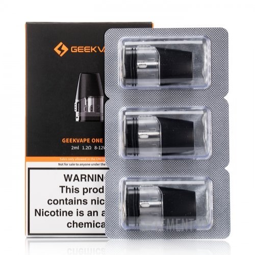 GeekVape Aegis One Pods 2ML-Pack of 3 - Vapingsupply