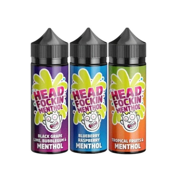 Head Fockin Menthol 100ml Shortfill - Vapingsupply