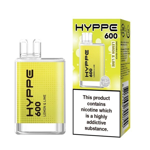 Hyppe 600 Crystal Disposable Vape Pod - Box of 10 - Vapingsupply