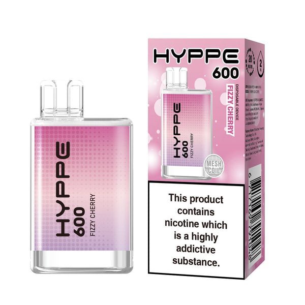 Hyppe 600 Crystal Disposable Vape Pod - Box of 10 - Vapingsupply