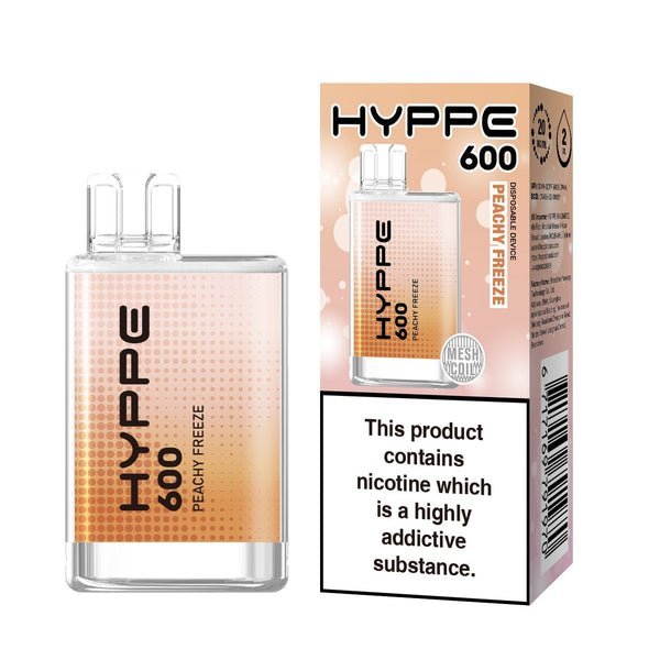 Hyppe 600 Crystal Disposable Vape Pod - Box of 10 - Vapingsupply