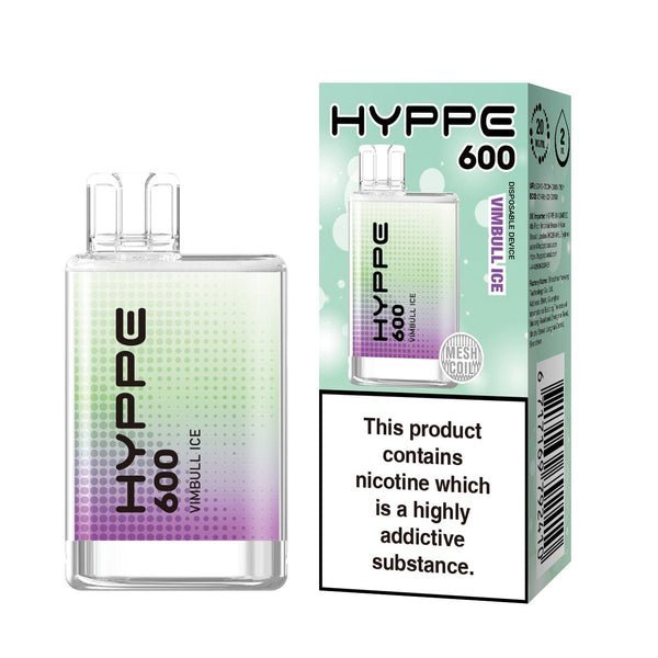 Hyppe 600 Crystal Disposable Vape Pod - Box of 10 - Vapingsupply