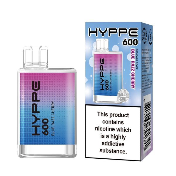 Hyppe 600 Crystal Disposable Vape Pod - Box of 10 - Vapingsupply