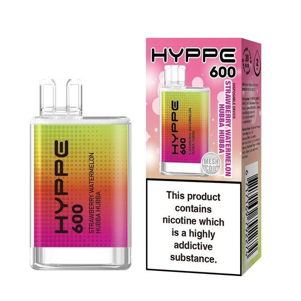 Hyppe 600 Crystal Disposable Vape Pod - Box of 10 - Vapingsupply