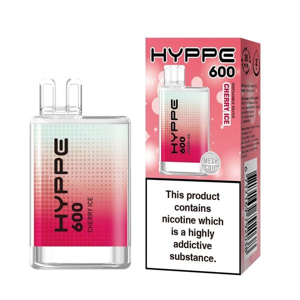 Hyppe 600 Crystal Disposable Vape Pod - Box of 10 - Vapingsupply