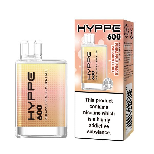 Hyppe 600 Crystal Disposable Vape Pod - Box of 10 - Vapingsupply