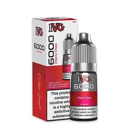 IVG 6000 Nic Salt 10ml Bottle Box of 10 - Vapingsupply