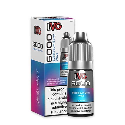 IVG 6000 Nic Salt 10ml Bottle Box of 10 - Vapingsupply