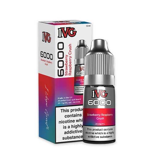 IVG 6000 Nic Salt 10ml Bottle Box of 10 - Vapingsupply