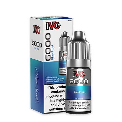 IVG 6000 Nic Salt 10ml Bottle Box of 10 - Vapingsupply