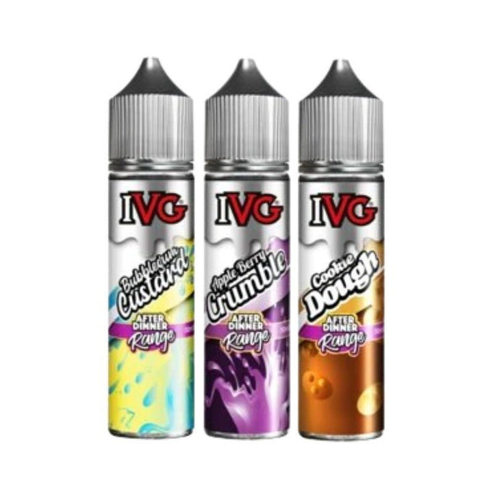 Ivg After Dinner Range 50ml Shortfill - Vapingsupply