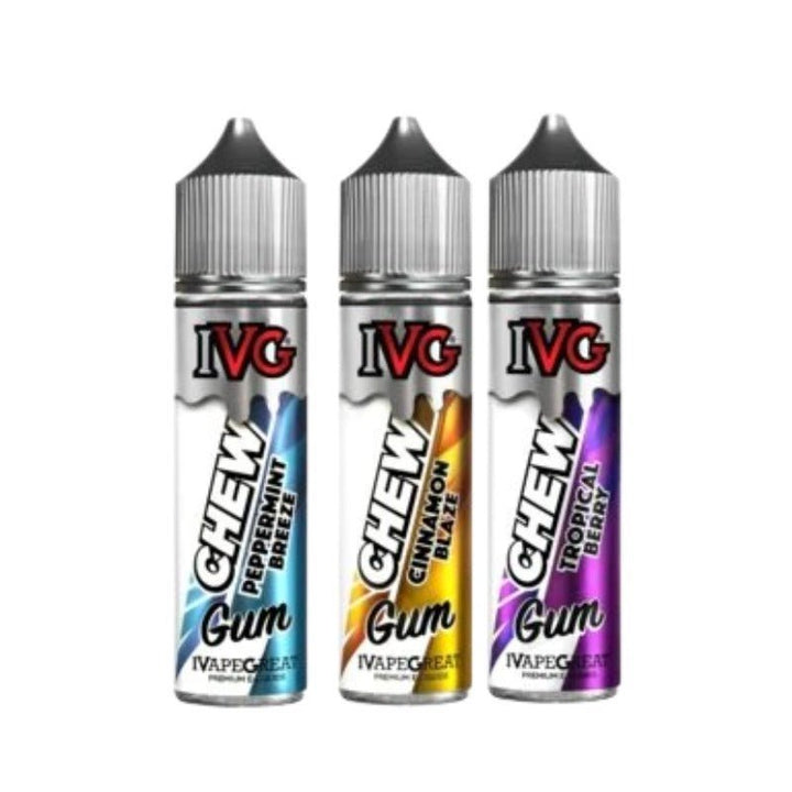 IVG Gum Range 50ml Shortfill - Vapingsupply