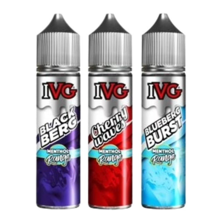 IVG Menthol Range 50ml Shortfill - Vapingsupply