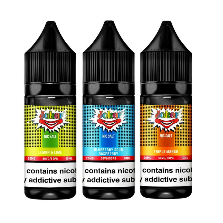 Joker Nic Salt 10ml E-liquids - Box of 10 - Vapingsupply