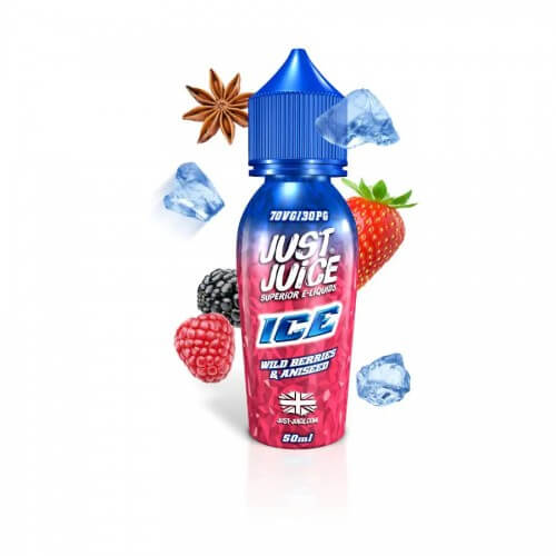 Just Juice Ice Range 50ml Shortfill E-liquids - Vapingsupply