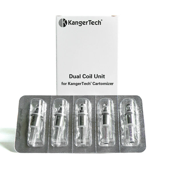 Kangertech Dual Coil Unit- Pack of 5 - Vapingsupply