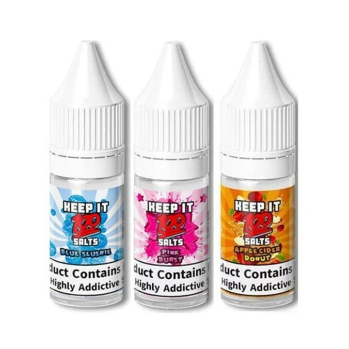 Keep It 100 10ML Nic Salt (Pack of 10) - Vapingsupply