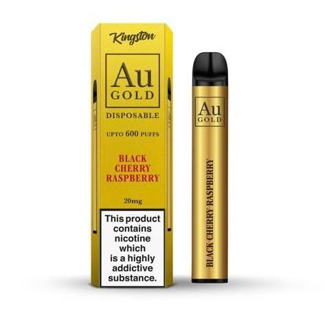 Kingston Au Gold 600 Puffs Disposable Vape Pod (Box of 10) - Vapingsupply