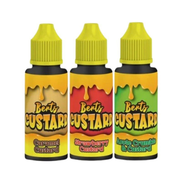 Kingston Berts Custard 100ML Shortfill - Vapingsupply