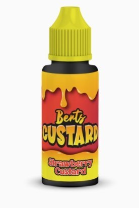 Kingston Berts Custard 100ML Shortfill - Vapingsupply