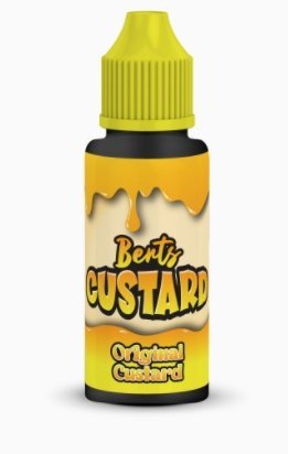 Kingston Berts Custard 100ML Shortfill - Vapingsupply