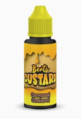 Kingston Berts Custard 100ML Shortfill - Vapingsupply