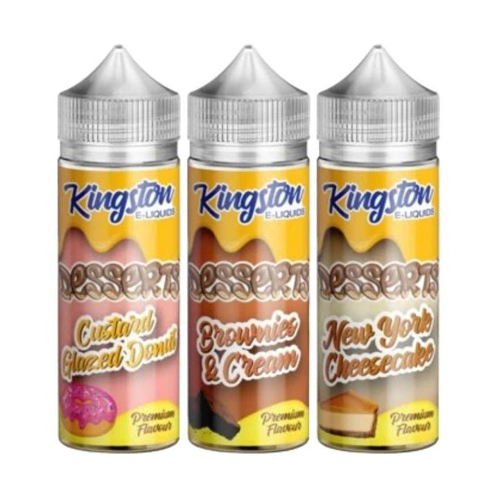 Kingston Desserts 100ML Shortfill - Vapingsupply