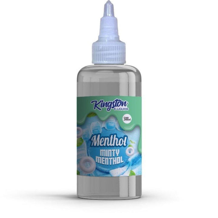 Kingston E-liquids Menthol 500ml Shortfill - Vapingsupply