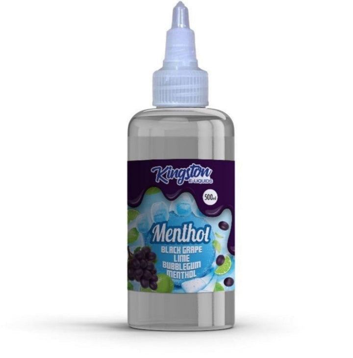 Kingston E-liquids Menthol 500ml Shortfill - Vapingsupply